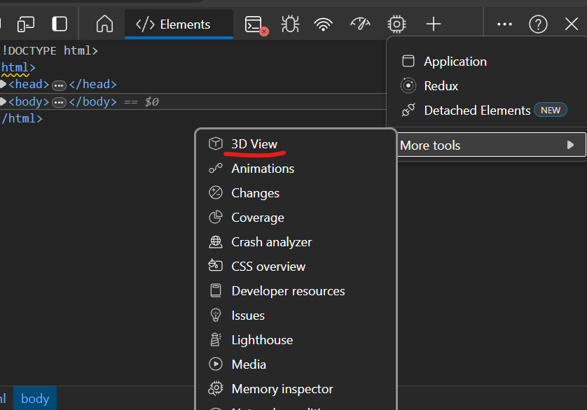 Edge 3D vaade